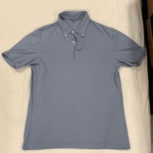 Uniqlo M Blue Polo Shirt
